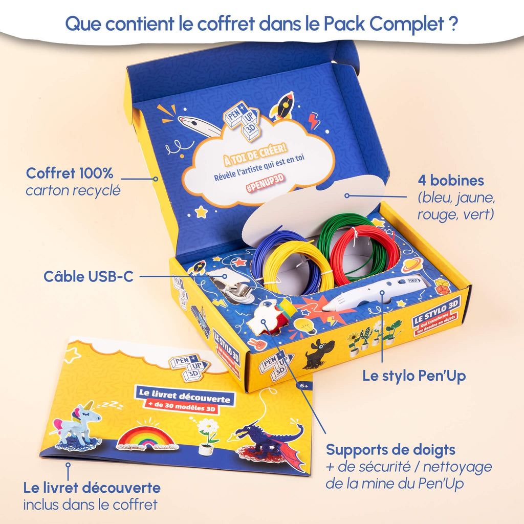 Pack Complet Pen'Up 3D
