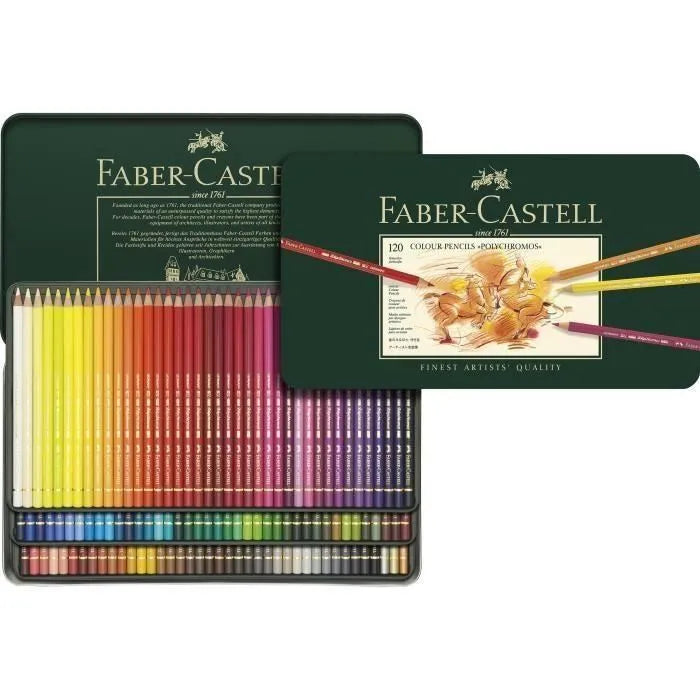 Boîte de 120 Crayons Faber Castell