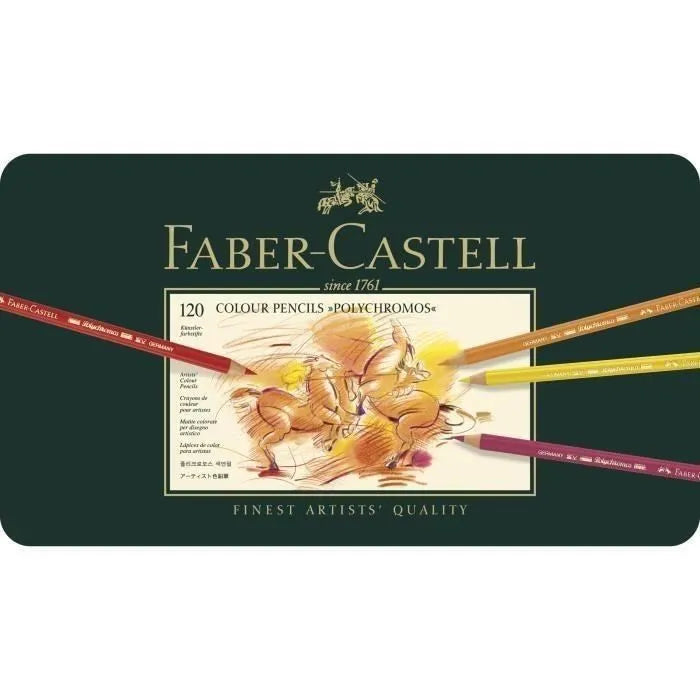 Boîte de 120 Crayons Faber Castell
