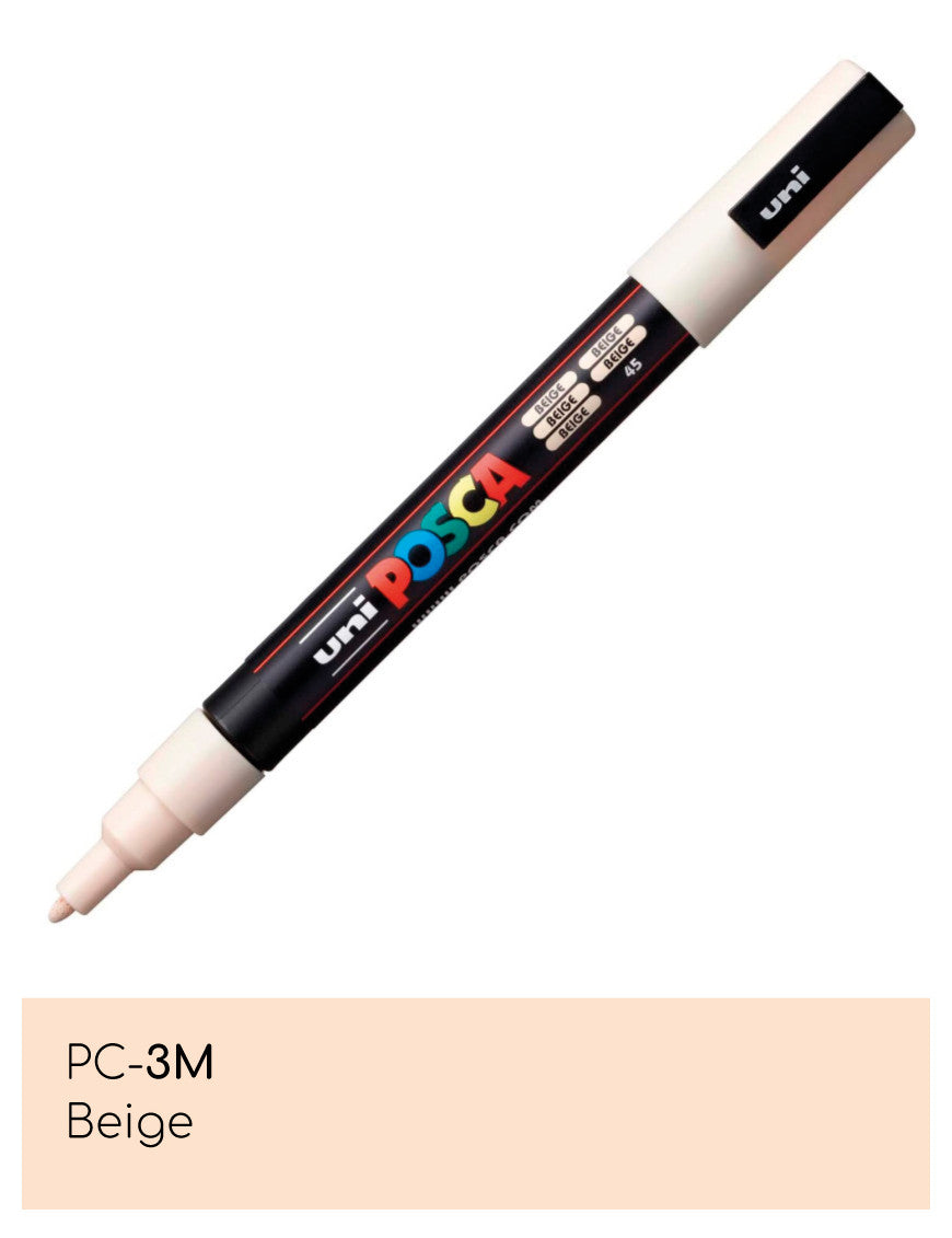 Marqueur peinture POSCA Pochette Pastel de 8 PC-3M