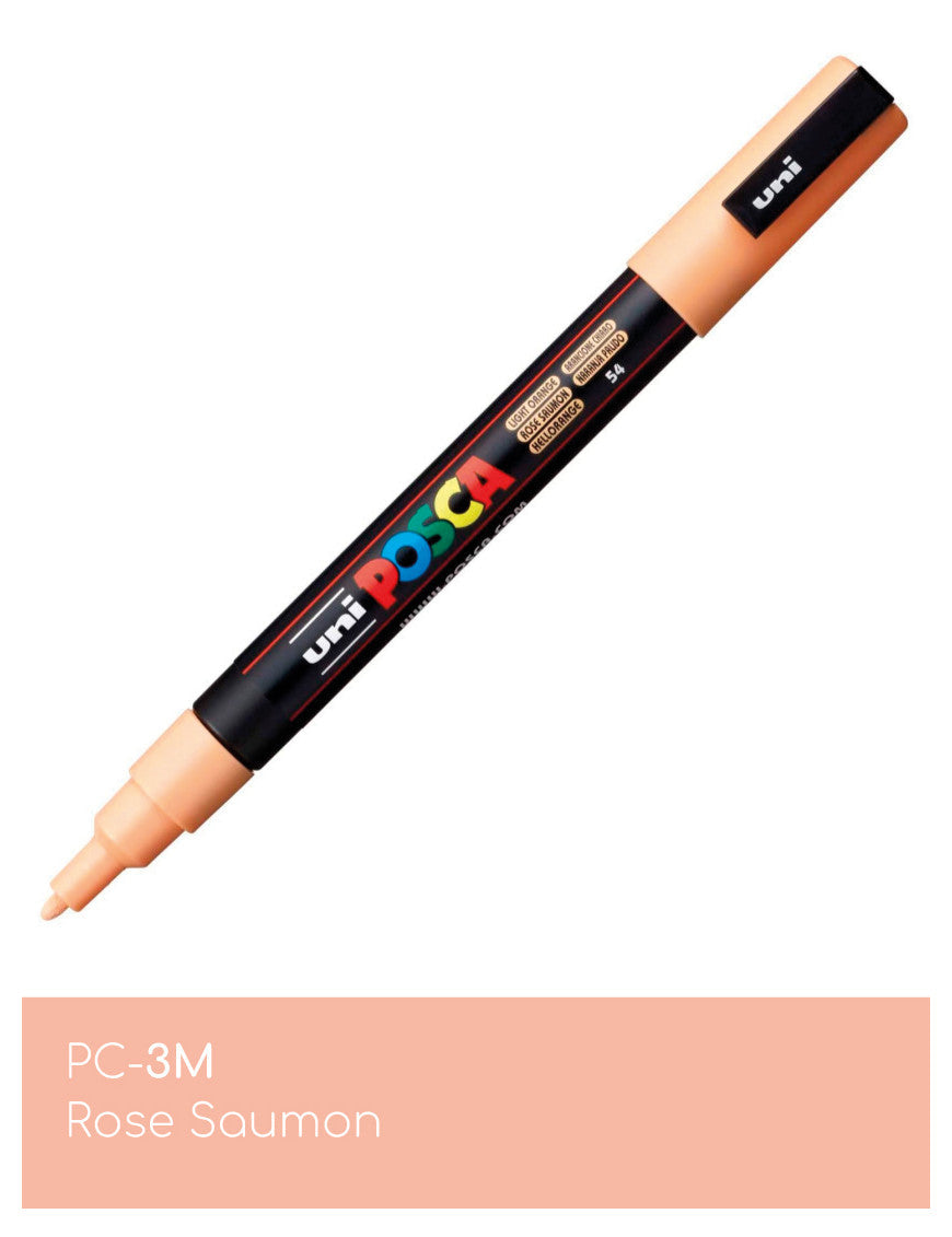 Marqueur peinture POSCA Pochette Pastel de 8 PC-3M