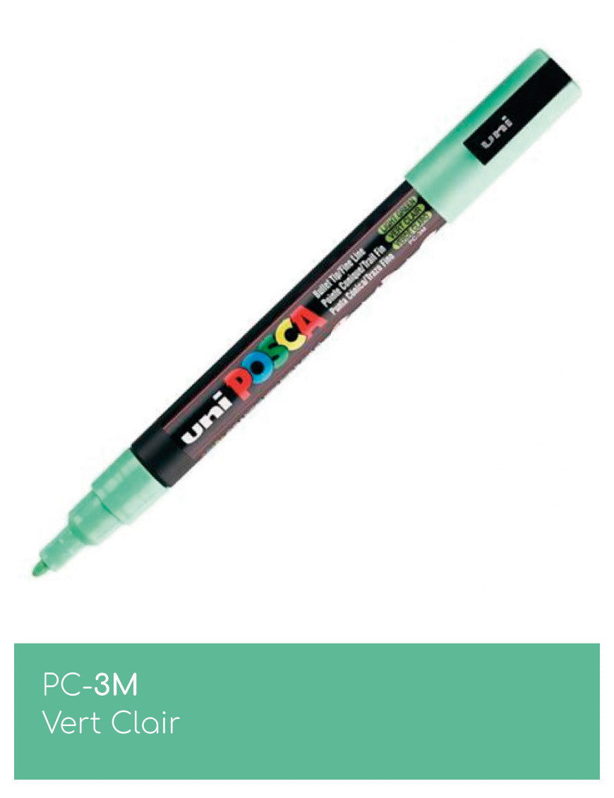 Marqueur peinture POSCA Pochette Pastel de 8 PC-3M